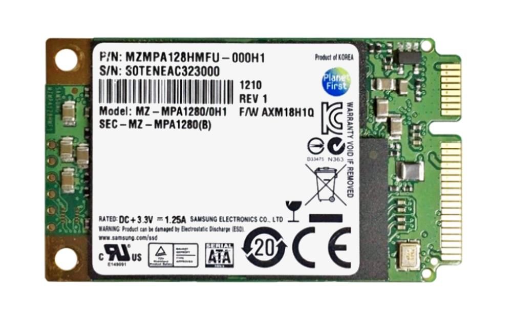 SSD Samsung MZMPA1280 0H1  128GB 6Gb S M.SATA