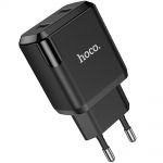 Incarcator Hoco - Fast Charge, 10W, 2.1A - 2 x USB-A, Negru (N7)