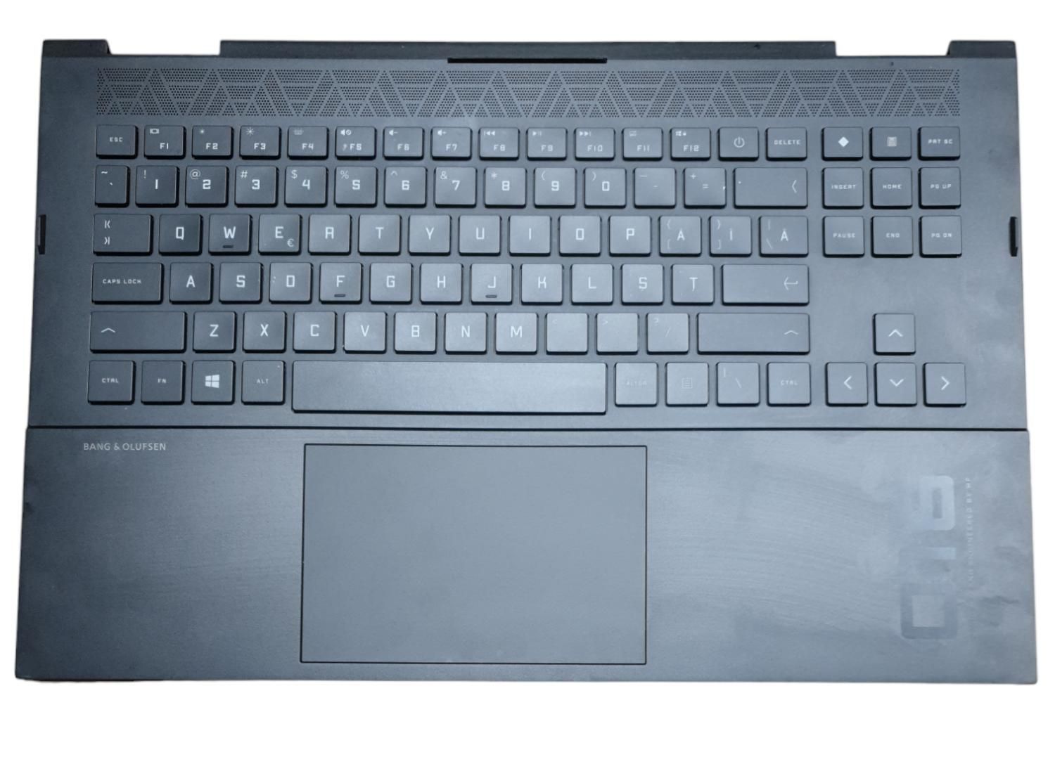 Carcasa superioara (palmrest)  Tastatura  Tochpad HP Omen 16 16B iluminata US