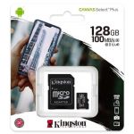 Card memorie MicroSD Kingston 128GB, clasa 10, standard UHS-I U1, microSDXC