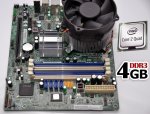 Placa baza Acer Veriton X480 G43D01G1 + Procesor Intel E3400 + Cooler procesor