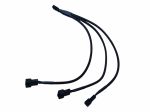 Cablu splitter ventilator carcasa PC PWM 1 la 3, 26 cm, negru