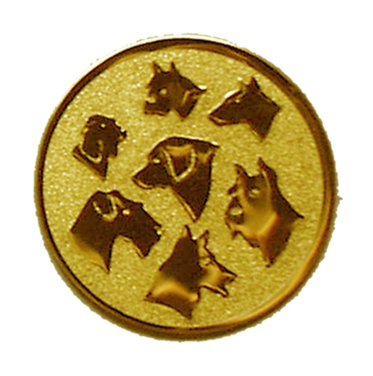 Placuta Medalie caine D2-A76