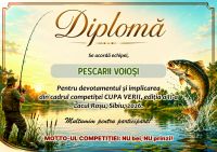 Diploma pescuit C019