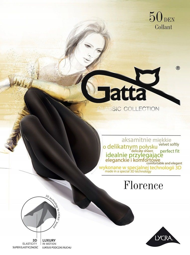 Gatta Florence 50 Den Nero 1