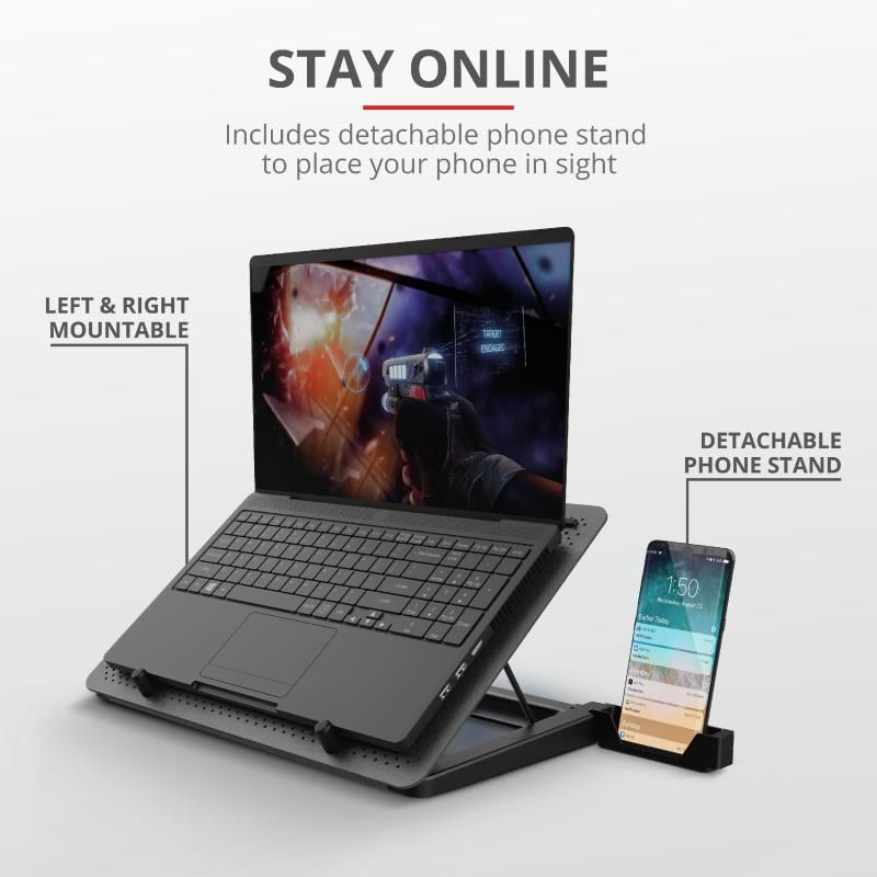 Trust GXT 1125 Quno Laptop Cool Stand 17