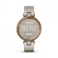 Garmin Lily RoseGold, LightSand Silicone