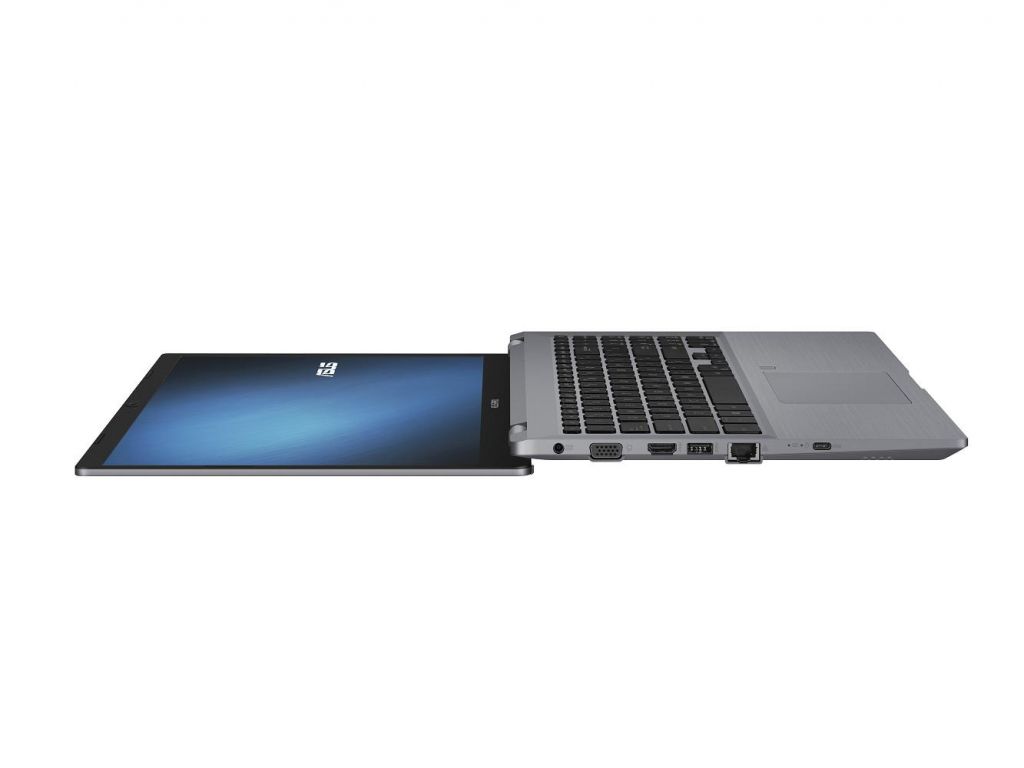 Laptop Business ASUSPRO P3 P3540FA-EJ0951, 15.6 FHD (1920x1080) Anti-glare (mat), deschidere lid 180 grade, NanoEdge, 85 procente sc reen-to-body ratio; Intel Core i5-8265U (6M Cache, up to 3.90 GHz), video integrat Intel UHD Graphics 620, RAM 8GB DDR4 (o
