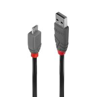 Cablu Lindy 0,5m USB 2.0 Type A-MicroUSB