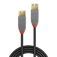 Cablu Lindy 0.5m USB 3.2 Gen1 Ext A/A An