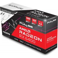 Sapp PULSE AMD Radeon RX 6400 4G 64bit