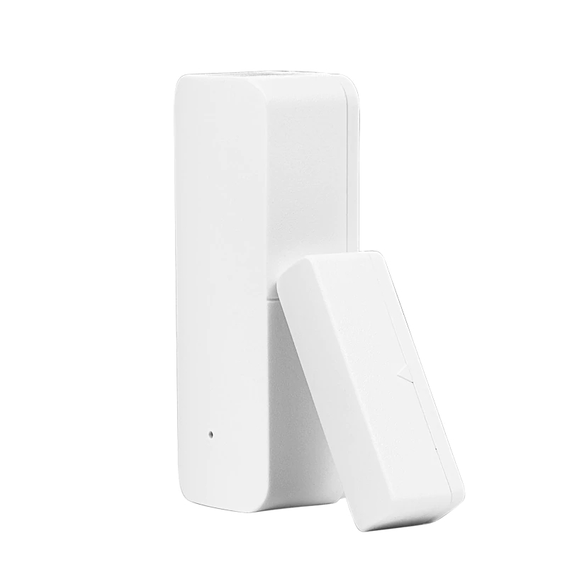 Senzor magnetic Smart Wi-Fi Wale® MST11, cu conectare in aplicatie, alarma pe telefon, pentru usa, fereastra, dulap etc, functionare individuala, aplicatie smart Tuya, alb