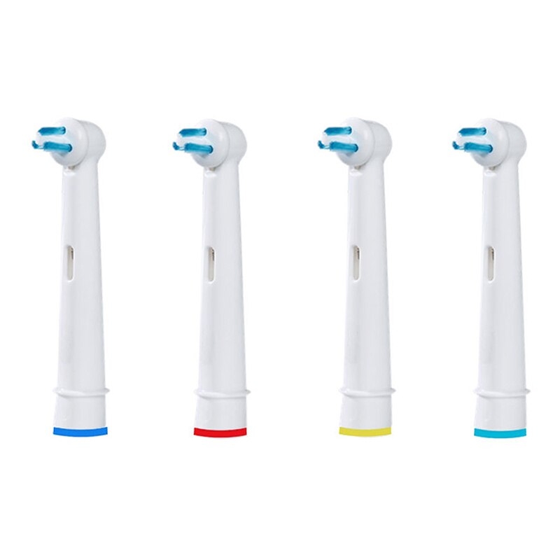 Set 4 rezerve periuta de dinti electrica Oral-B, Horigen® IP-17A Soft Touch, compatibil, alb