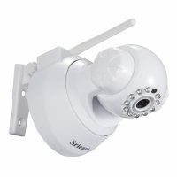 RESIGILAT Baby Monitor Wireless Sricam™ SP012, FullHD, video-audio bebelusi, 2MP, vedere nocturna, sunet bidirectional, push to talk, rotire automata, senzor miscare, alb
