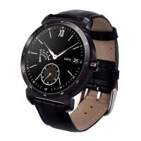 RESIGILAT Ceas smartwatch TechONE™ K88H Plus, full touch IPS 1.3 inch, ecran HD, ritm cardiac, functie telefon, agenda, notificari, slim, negru