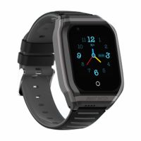Ceas smartwatch GPS copii Techone™ TKY FG02 4G, 1.4 inch, apel video, camera HD, Android, buton SOS, bluetooth, wifi, rezistent la apa, blocare apel, monitorizare spion, negru