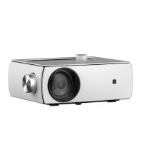 Videoproiector Loosafe® YG430 WiFi, portabil, 8000 lumeni, Full HD, LED, HDMI, AV, USB, SD, difuzor incorporat, Miracast, AirPlay, telecomanda, alb