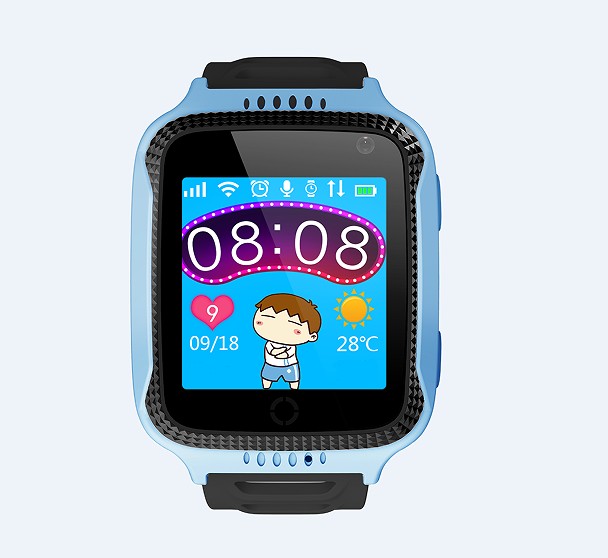 Ceas smartwatch copii cu GPS TechONE™ Q528, cu functie telefon, ecran touchscreen 1.44