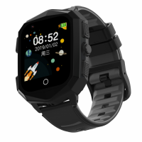 Ceas smartwatch GPS copii Techone™ KT20S 4G, 1.4 inch OGS, apel video, vibratii, camera ultrapixel, Wi-Fi, rezistent la apa IP67, telefon, fatete multiple, bluetooth, SOS, touchscreen, monitorizare spion, Negru