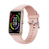 Ceas smartwatch si bratara fitness TechONE™ H86 Pro, pentru femei, monitorizare ciclu menstrual, ritm cardiac, ecran HD, ultra usor, multi sport, auriu