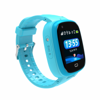 Ceas smartwatch GPS copii Techone™ LT08 4G, 1.4 inch, apel video, camera HD, buton SOS, rezistent la apa, monitorizare spion, Albastru