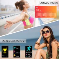 Ceas smartwatch TechONE™ H8 Pro, pentru femei, monitorizare ciclu menstrual, oxigen, ritm cardiac, multi sport, argintiu