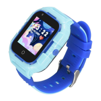 RESIGILAT Ceas smartwatch GPS copii Techone™ TKY-FG12 4G, 1.4 inch, apel video, camera HD, Android, buton SOS, bluetooth, wifi, rezistent la apa, blocare apel, monitorizare spion, albastru