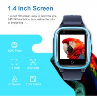 Ceas smartwatch GPS copii Techone™ CT15 4G, foto ultrapixel, apel video, localizare 4x GPS, telefon, rezistent la apa IP54, SOS, monitorizare spion, compatibil Digi, Albastru