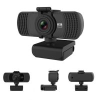 RESIGILAT Camera web, Loosafe™ MP06, 2K 4MP, 30FPS, rezolutie 2560 x 1440 anulare zgomot de fond, capac securitate, rotatie 360, filet trepied, negru