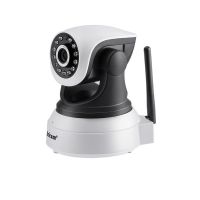 Camera de supraveghere WIFI Sricam™ SP017, Night vision, Rotire automata rapida, HD 1280*720, camera 1.0 MP, senzor miscare, alb