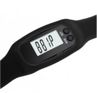 Bratara fitness TechONE™ B50 Pro 2, Ecran LCD, pedometru, numerotare pasi, auto sleep, detectare primul pas jogging, negru
