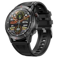 Ceas smartwatch barbati TechONE® NX10 Cross Pro, 1.43 inch AMOLED, apel bluetooth HD, multi sport, ritm cardiac multi point, tensiune, oxigen, carcasa metalica, difuzor, notificari, IP68, negru
