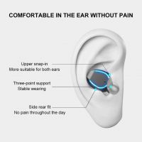 Casti Audio In Ear CRABTECH F9 True Wireless Bluetooth 5.1 Waterproof Display LED Touch Control