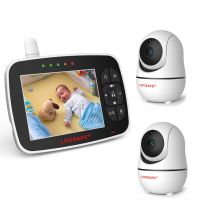 Baby Monitor WIFI Loosafe® SM935 Double PTZ, video/audio, vedere noaptea, rotire motorizata, comunicare bidirectionala, temperatura, cantece, zoom 2X, monitorizare bebelus, alb