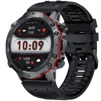 Ceas Smartwatch Barbati TechONE® FW09E Solid Metal, AMOLED 1.43 Inch Rotund, Asistent Vocal, Ritm Cardiac, Oxigen, Apel Bluetooth, Sporturi Multiple, BT 5.3, Rezistent, Metalic, IP67, Negru