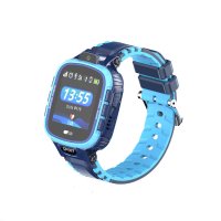 Ceas smartwatch copii GPS TechONE™ TD26, WiFi + localizare foto, camera foto, rezistent la apa, telefon, buton SOS, alerta ceas desfacut, Albastru