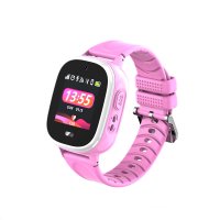Ceas smartwatch copii GPS TechONE™ TD31, WiFi, localizare foto, camera foto, rezistent la apa, telefon, buton SOS, alerta ceas desfacut, Roz