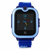 Ceas smartwatch GPS copii Techone™ KT13 4G, apel video, camera ultrapixel, Wi-Fi + localizare video, rezistent la apa, telefon, SOS, touchscreen, monitorizare spion, Albastru