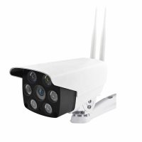 Camera de supraveghere WIFI Loosafe™ YS-216, de exterior, inregistrare in cloud/card, rezistenta la apa, 2MP 1080p, senzor miscare, comunicare bidirectionala, activare lumina, alb